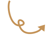 A curved brown arrow with a loop in the middle, pointing to the right, perfect for enhancing your digital marketing visuals.