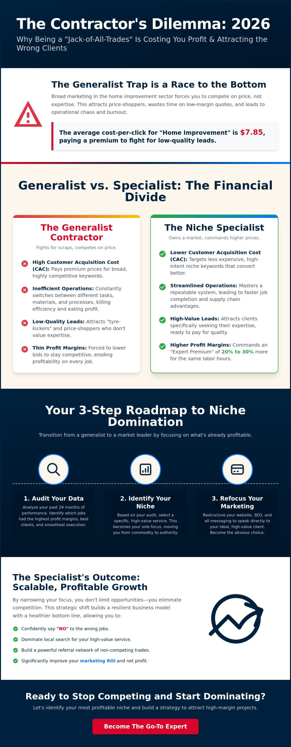 Niche Marketing for Contractors: The 2026 Strategy to Stop Competing on Price